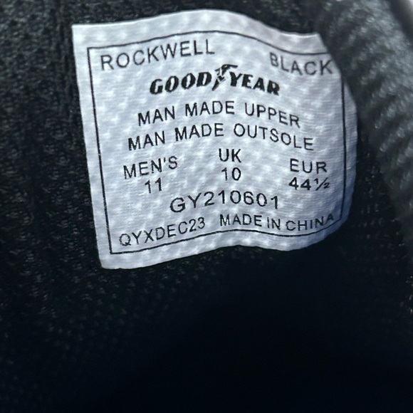 GOODYEAR Engineered by Skechers Slip-Resistant Work Shoes Men’s 11 Black - Picture 9 of 9